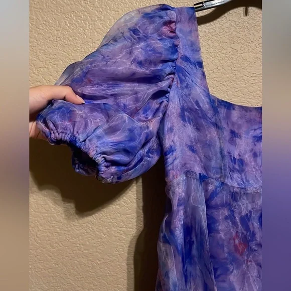 Selkie like puff sleeve dress - Picture 7 of 9